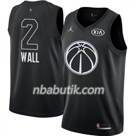 NBA Mænd Trøje Washington Wizards John Wall 2 2018 All Star Jordan Brand Sort Swingman NBA Mænd Trøje Washington Wizards John Wall 2 2018 All Star Jordan Brand Sort Swingman